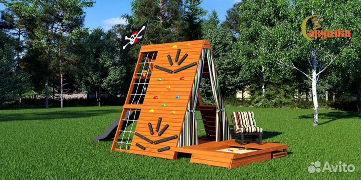 Детская игровая площадка супер комплектация