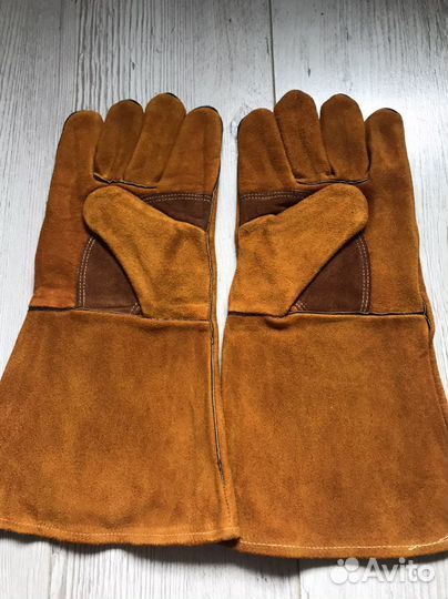 Краги перчатки сварочные