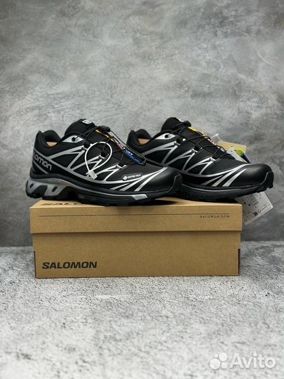 Salomon XT-6 Gore-Tex Black Silver