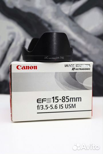 Объектив canon ef-s 15-85 mm f/3.5-5.6 is usm