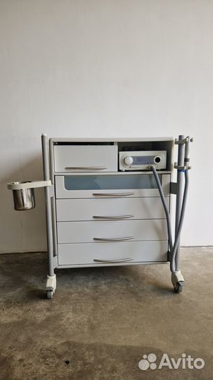 Аппарат для педикюра с пылесосом и UV тумбой