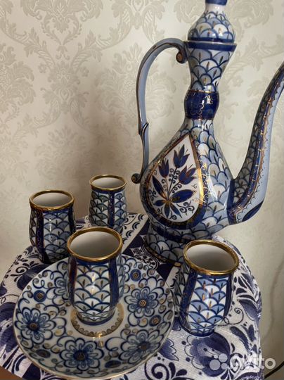 Посуда Гжель