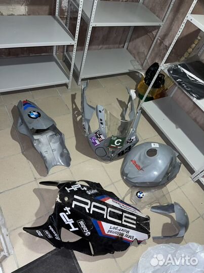 Трековый пластик bmw s1000rr