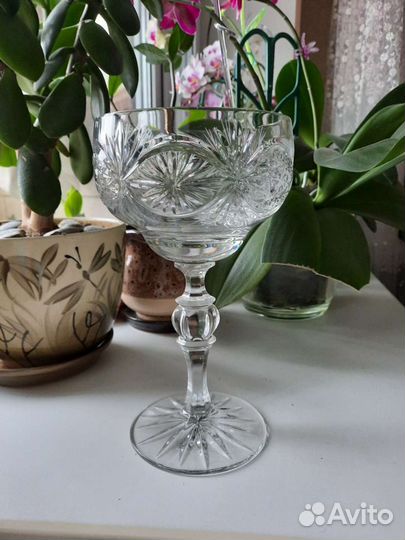 Ваза хрустальная СССР