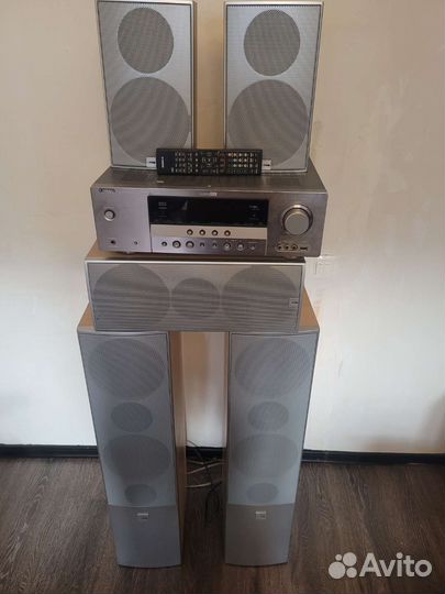 Ресирвер yamaha+Акустика Canton