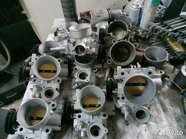 Дроссель, Дроссельная заслонка. Lancer 9 1.6, 1.5