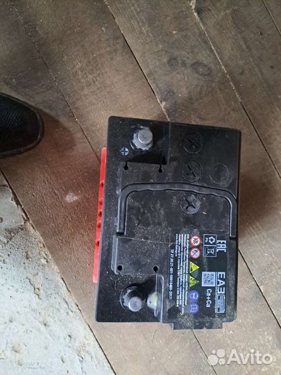 Аккумулятор автомобильный 60 ah