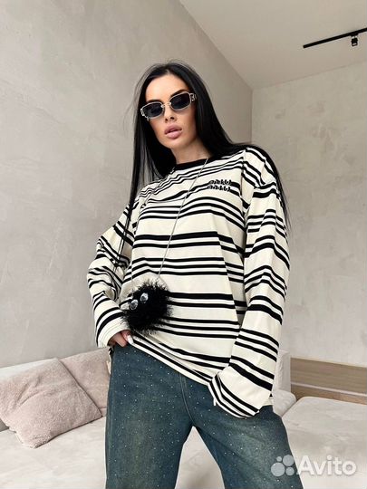 Лонгслив Miu Miu