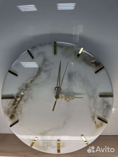 Мастер-класс часы из эпоксидной смолы