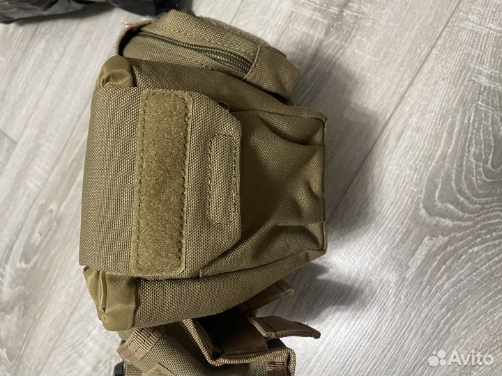 Тактический разгрузочный пояс с подсумками