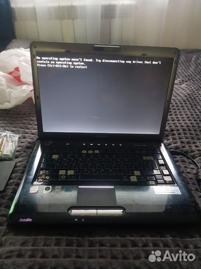 Ноутбук toshiba