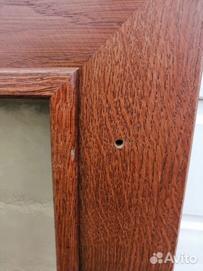 Фасад мебельный со стеклом