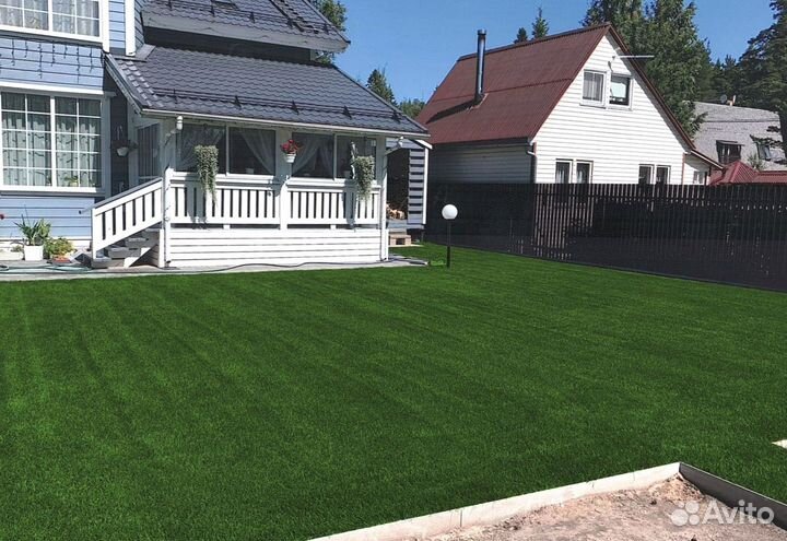 Рулонный газон