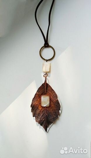 Серьги бохо гальваника