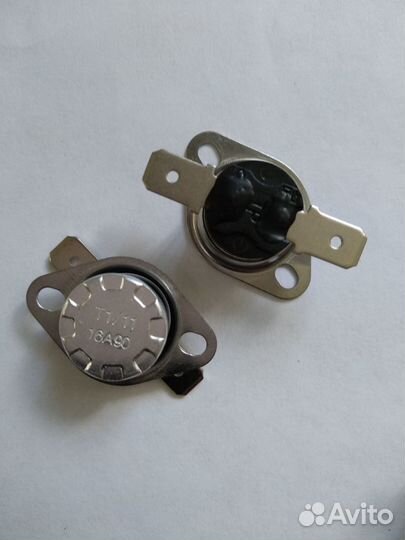 Термостат биметаллический ksd 16А 90 и 70 С