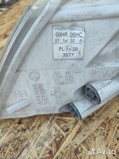 Правая фара Skoda Octavia a5