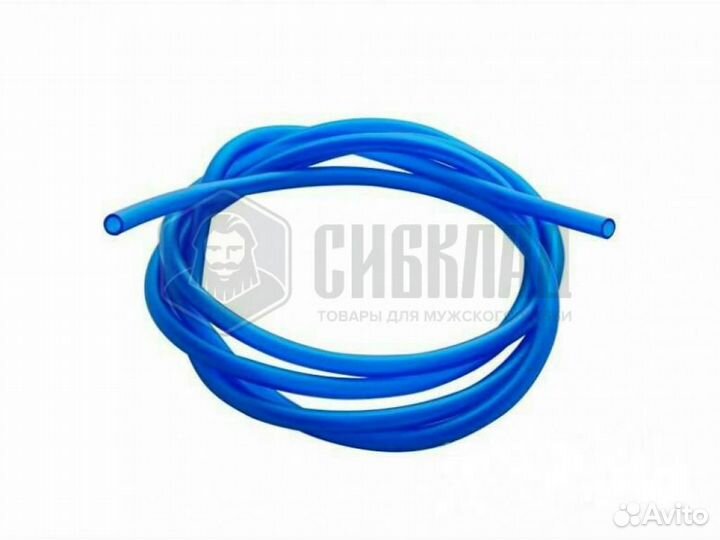 Трубка пвх 8*10мм синяя пищевая (Продаем кратно 1
