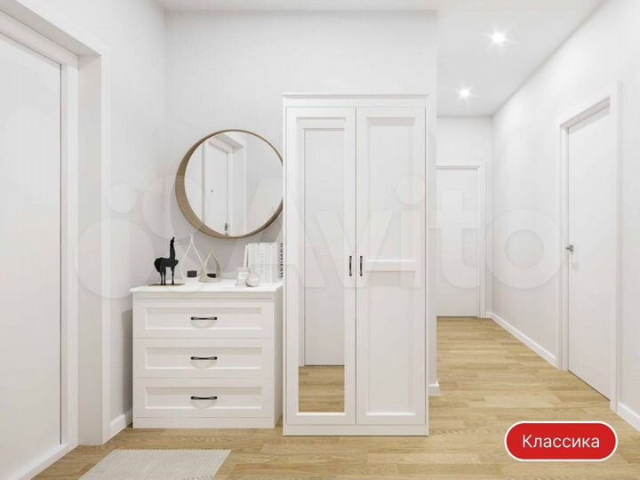 2-к. квартира, 57,5 м², 10/12 эт.