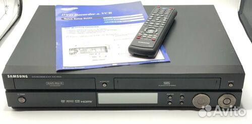 Рекордер DVD/VHS c hdmi Samsung, новый