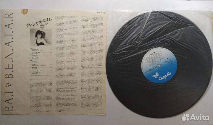 LP - Pat Benatar - Precious Time /Japan/ - 1981