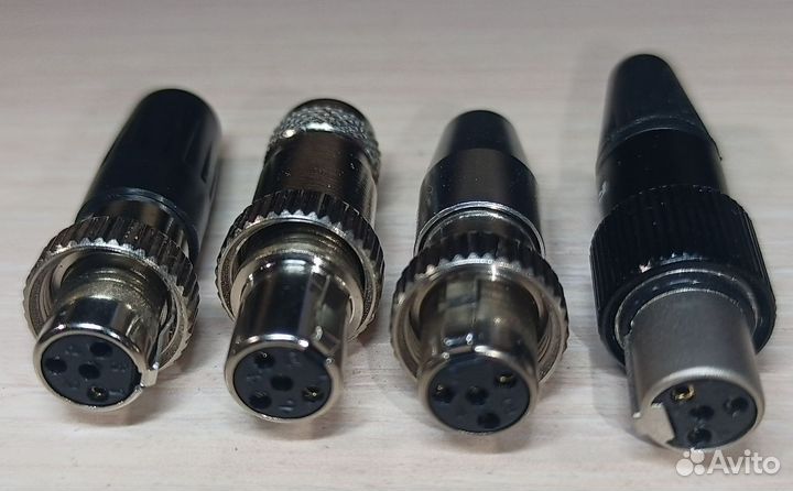 Разъемы для петличных микрофонов