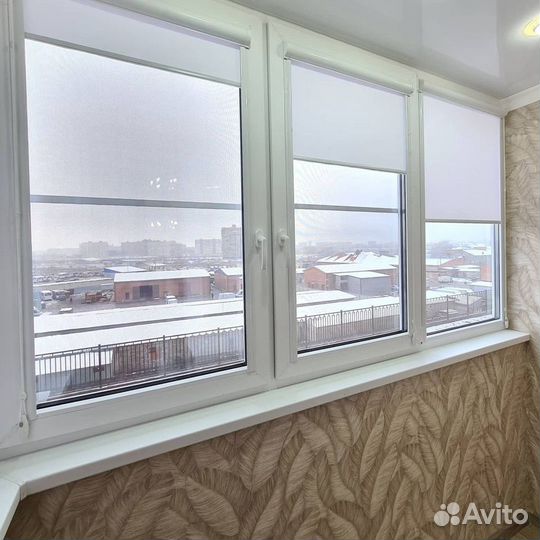 Рулонные шторы и жалюзи