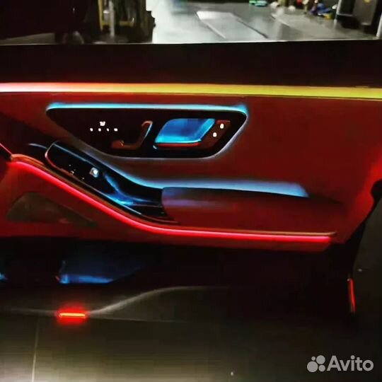 Активная Подсветка на Mercedes