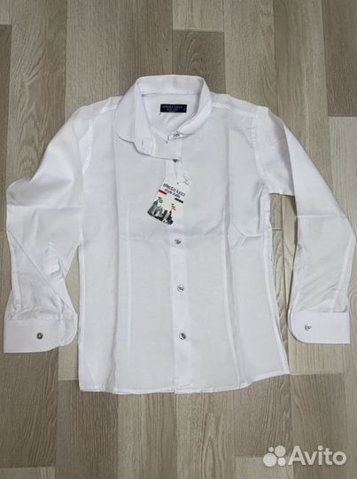 Рубашки новые, турция, 5,6/14/15/16 лет