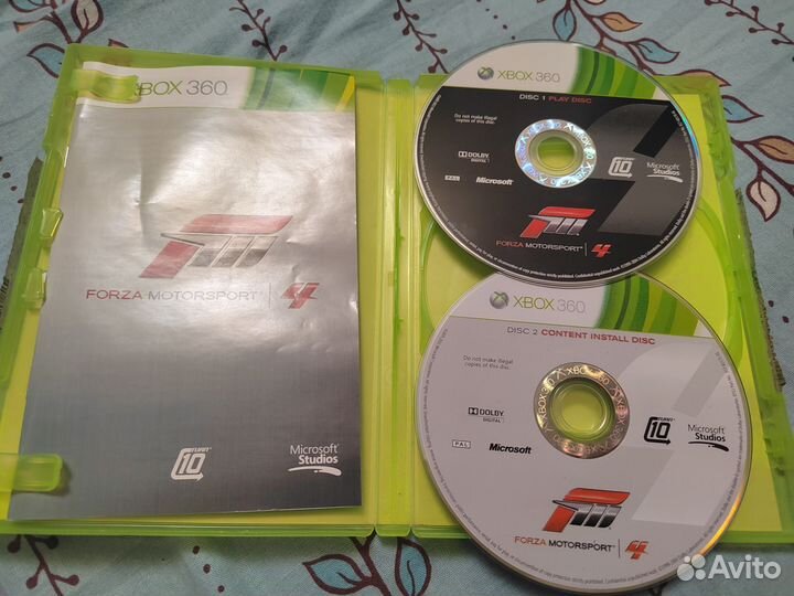 Лицензионный диск Forza Motorsport 4 xbox 360