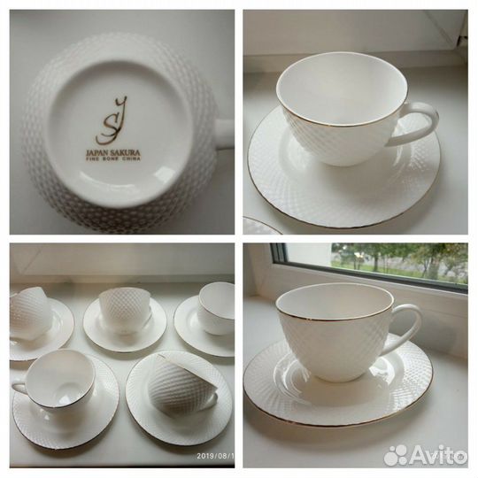 Чайные пары. Новые. Япония. Фарфор