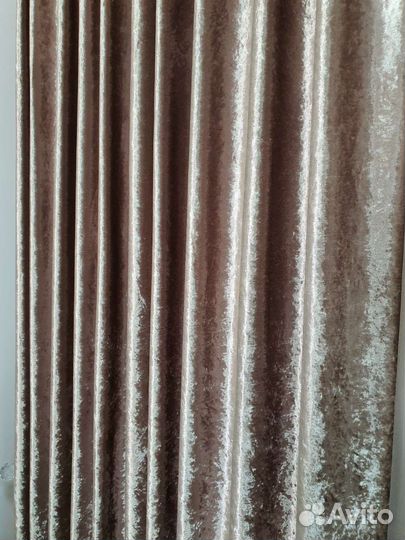 Шторы из мраморного бархата