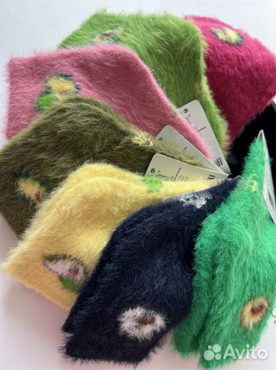 Новые детские носки из соболя тёплые и мягкие