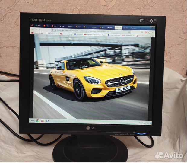 Монитор LG 17 дюймов VGA/DVi