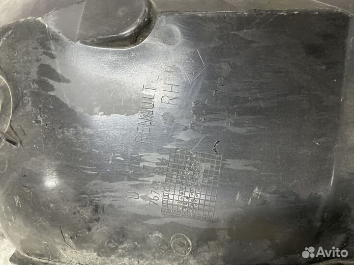 Подкрылок задний правый локер Sandero 2 Сандеро