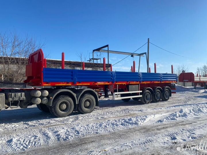 Полуприцеп бортовой Политранс ТСП 94171, 2023