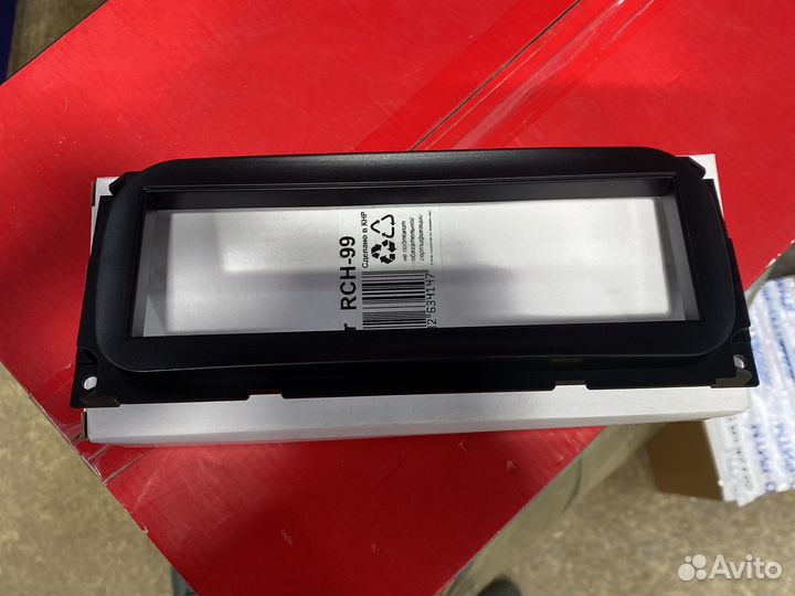 Переходная рамка Волга Сайбер 1din