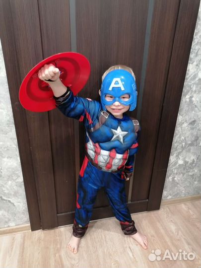 Костюм для мальчика Капитан Америка