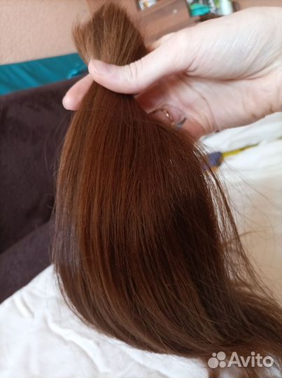 Волосы натуральные хвост