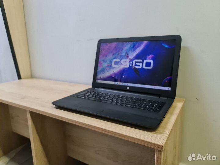 Ноутбук 4 ядра SSD 500 HP 15.6 дюйм