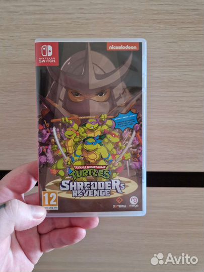 Черепашки-ниндзя игра на nintendo switch