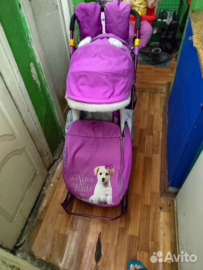 Санки коляска ника 7 3