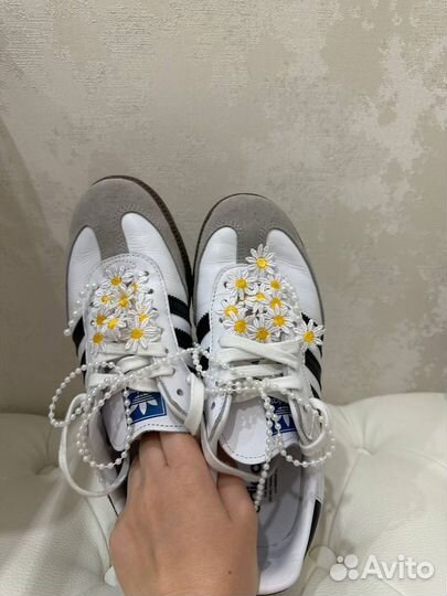 Adidas samba женские оригинал натуральная кожа