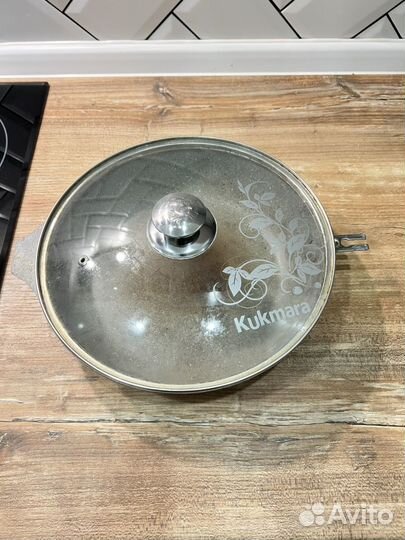 Склвороды kukmara 22 и 26 см со съемными ручками