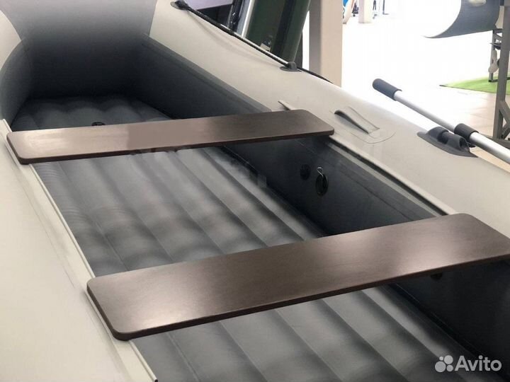 Лодка пвх Stormline Classic Air 335 серая