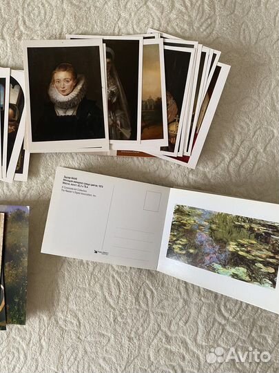 Комплекты открыток живопись,эрмитаж