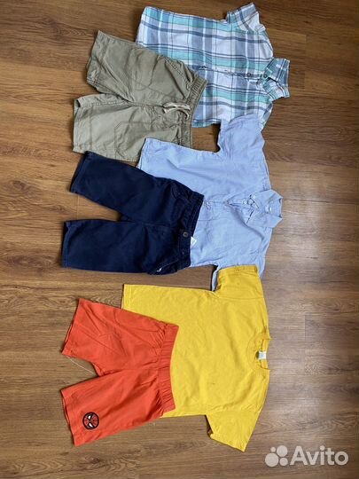 Шорты рубашка 116
