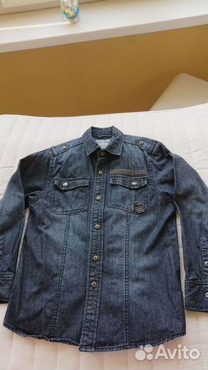 Джинсовая рубашка