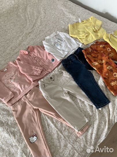 Пакет одежды для девочки 80-86