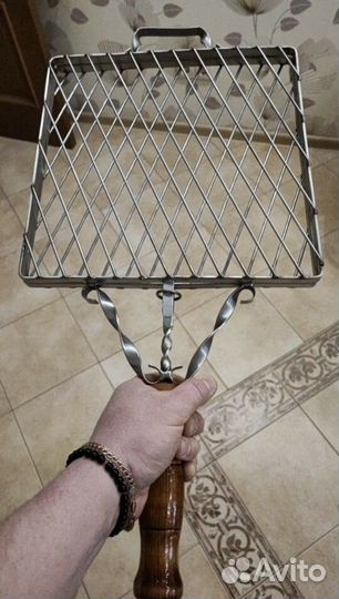 Решетка гриль на мангал