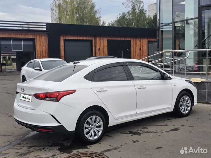 Hyundai Solaris 1.6 AT, 2021, 59 100 км